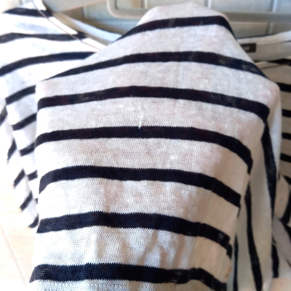 Brax striped loose fitting shirt - Picture 5 of 7